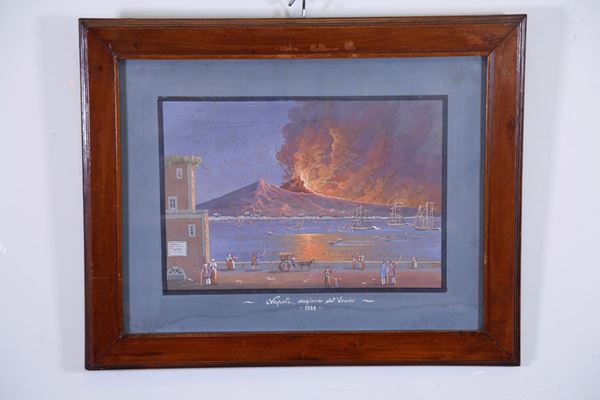 Eruption of Vesuvius 1888