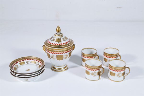 Lot of 4 coffee cups