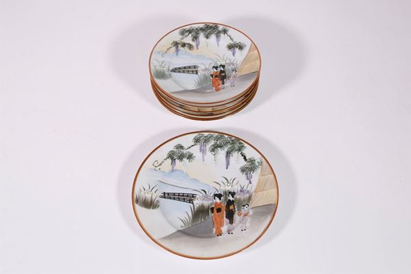 Lot of 7 plates