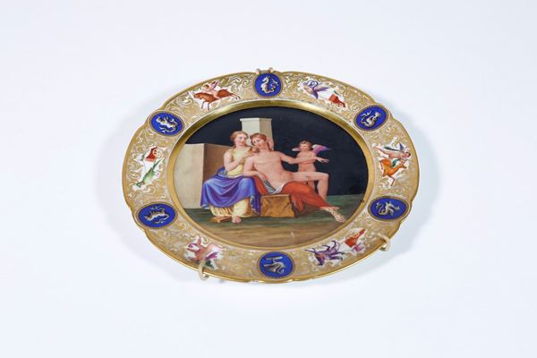 Porcelain plate