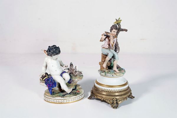 Lot of 2 sculptures
