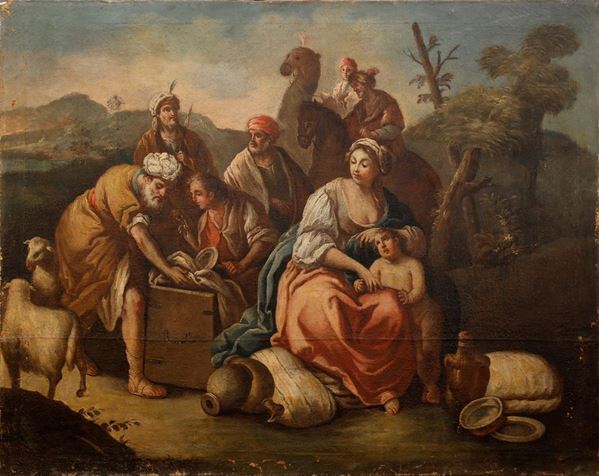 La cacciata di Agar e Ismaele