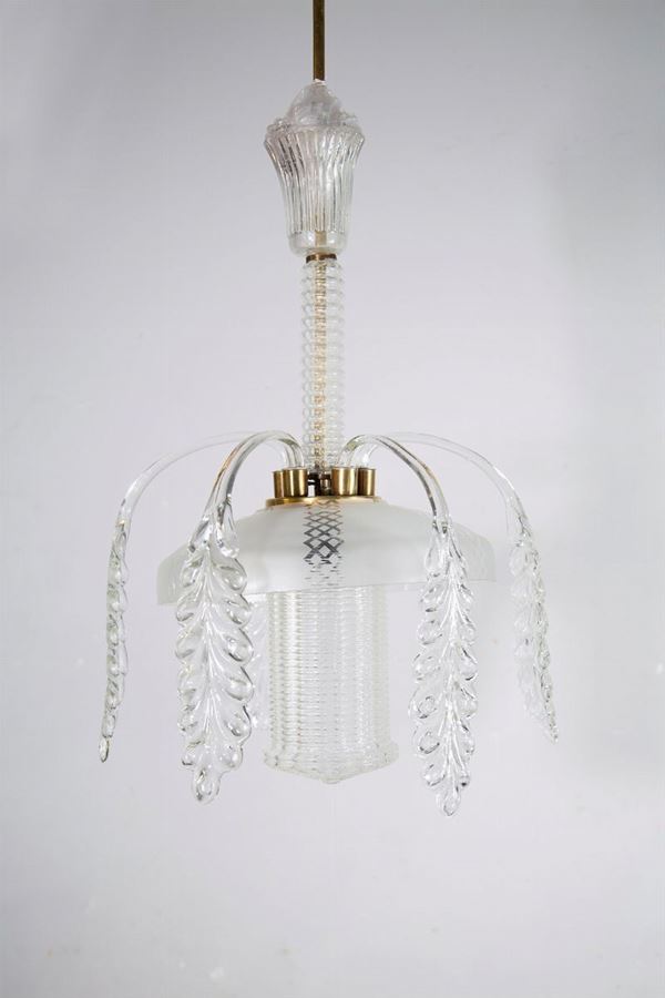 Suspended chandelier