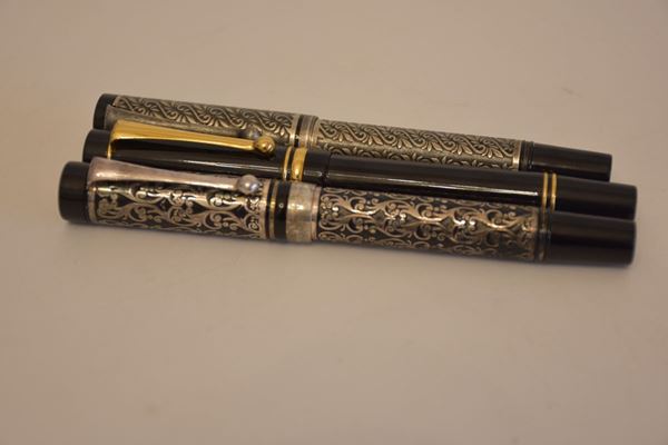 Lot of 3 Laban fountain pens