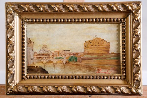 Veduta di Castel Sant&#39;Angelo