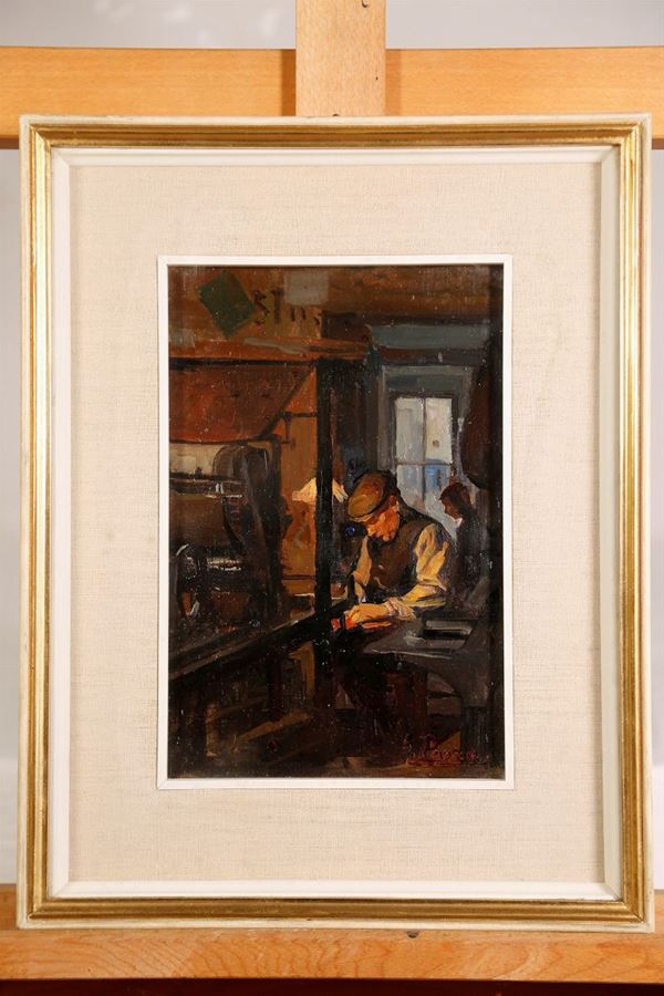 Craftsman at work