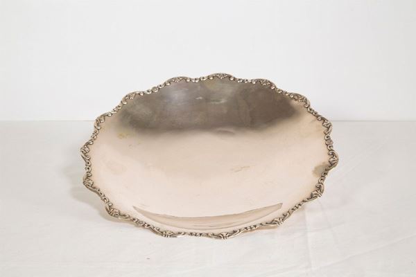 Centrotavola in argento 800/1000  (Italia, metà XX secolo)  - Asta Fine art e arredi provenienti da collezionisti privati - DAMS Casa d'Aste