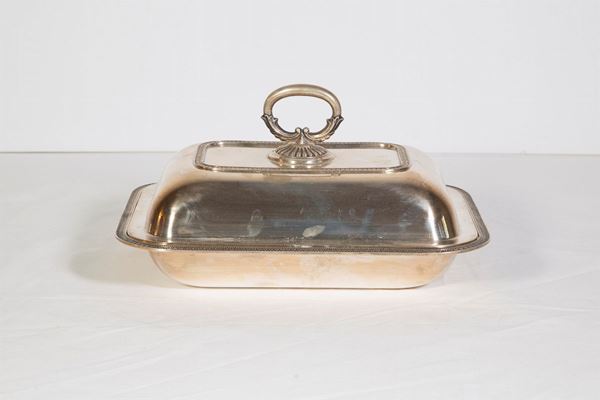 Legumiera in argento 800/1000  (Italia, metà XX secolo)  - Asta Fine art e arredi provenienti da collezionisti privati - DAMS Casa d'Aste