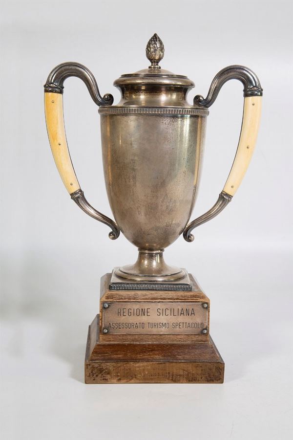 800/1000 silver cup