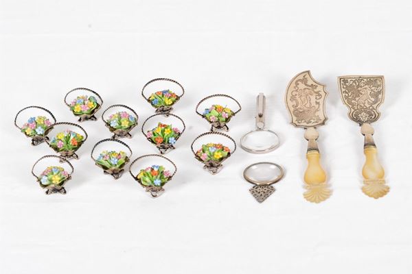 Lot of 15 silver items
