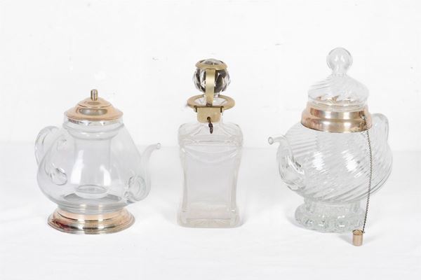 Lot of 3 containers
