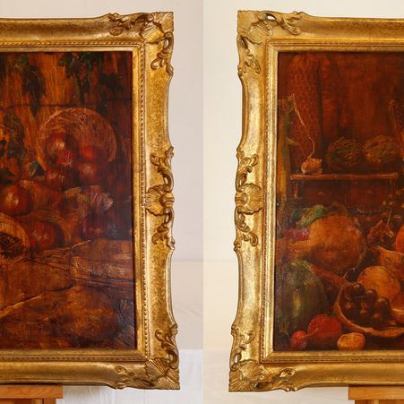 Pair of still lifes