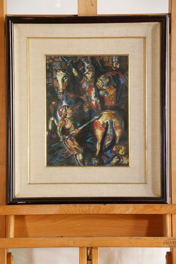 Cavaliere in battaglia
