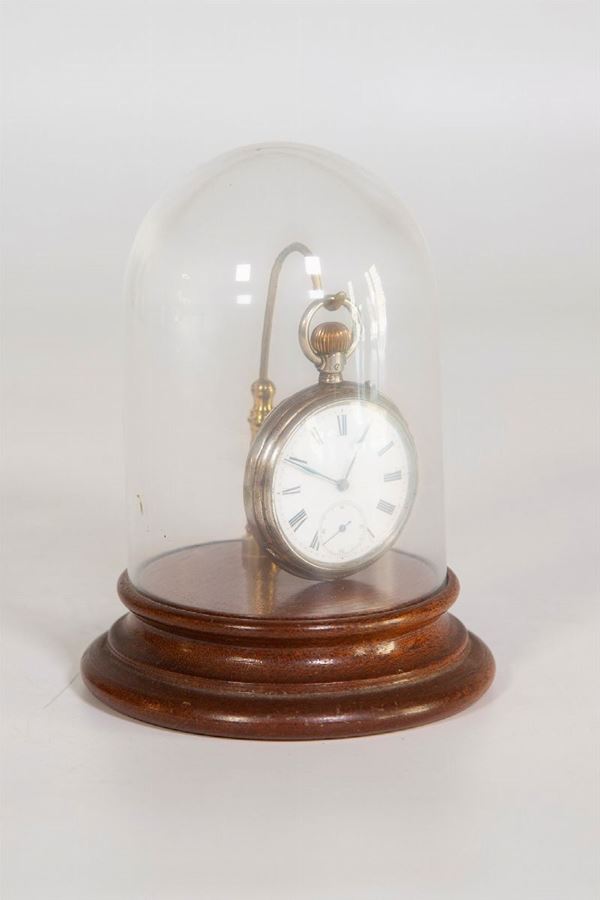 Longines pocket watch in silver