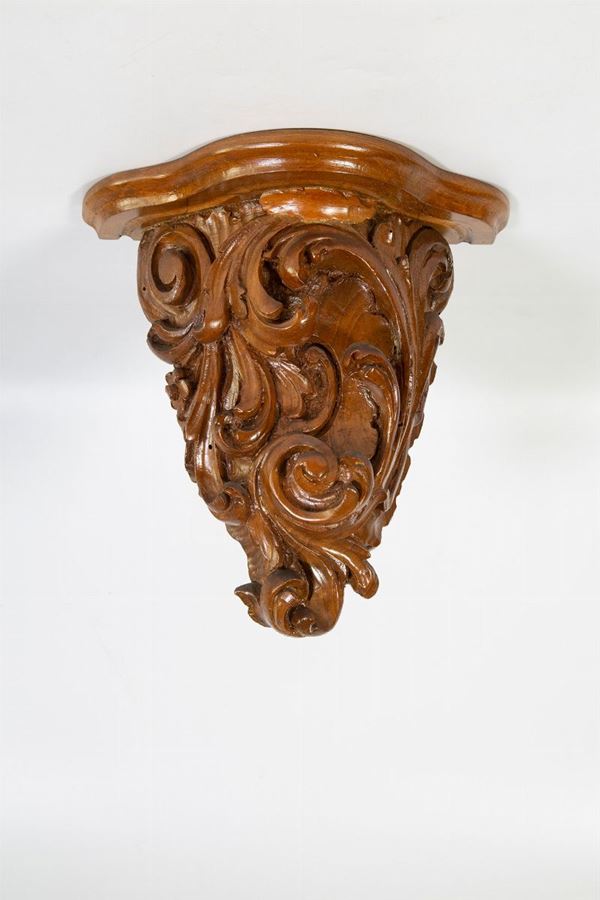Wooden shelf
