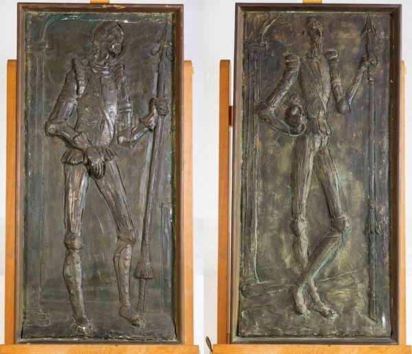 Armigeri  (Metà XX secolo)  - Asta Fine art e arredi provenienti da collezionisti privati - DAMS Casa d'Aste