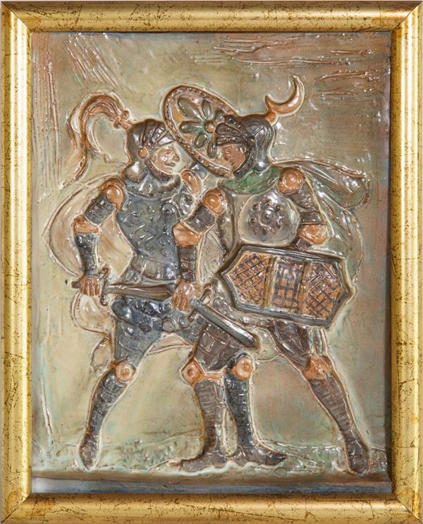 Knights in combat