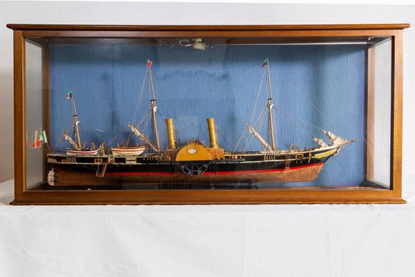 Motor steamship &quot;Explorer&quot; model