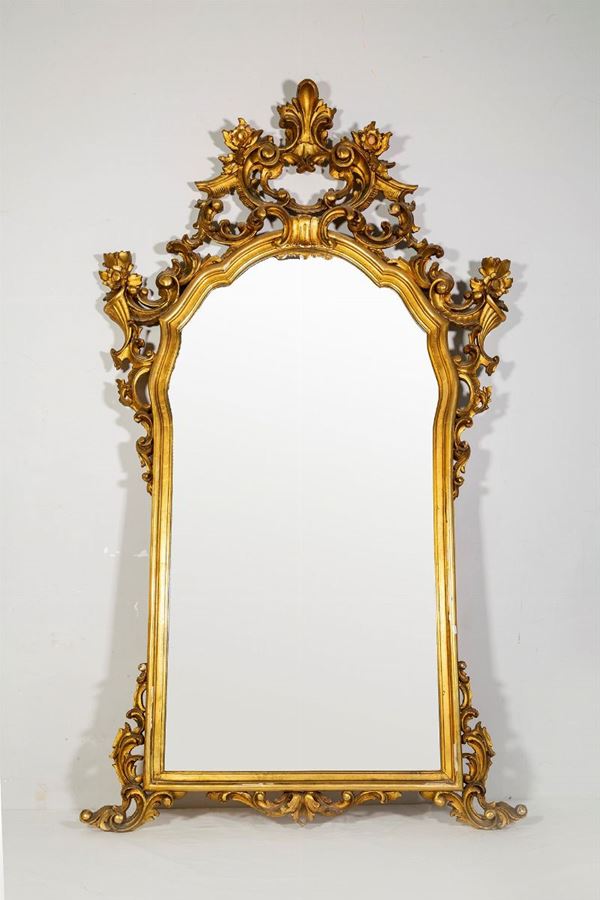 Specchiera  (metà XX secolo)  - Asta Fine art e arredi provenienti da collezionisti privati - DAMS Casa d'Aste