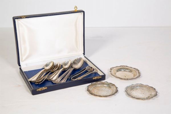 Lot of 22 silver items