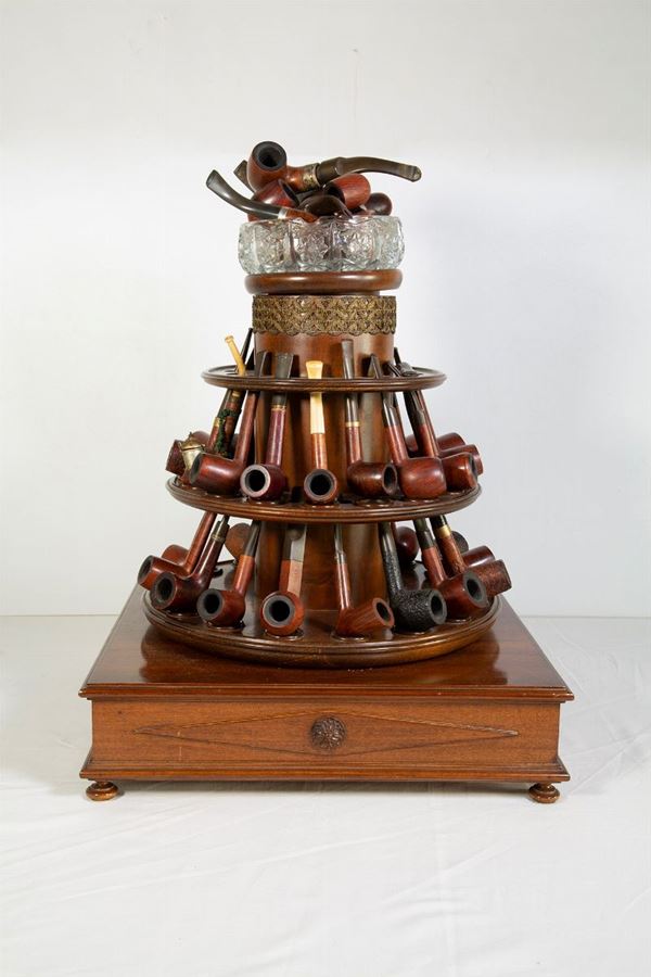 Collezione di pipe  - Asta Fine art e arredi provenienti da collezionisti privati - DAMS Casa d'Aste