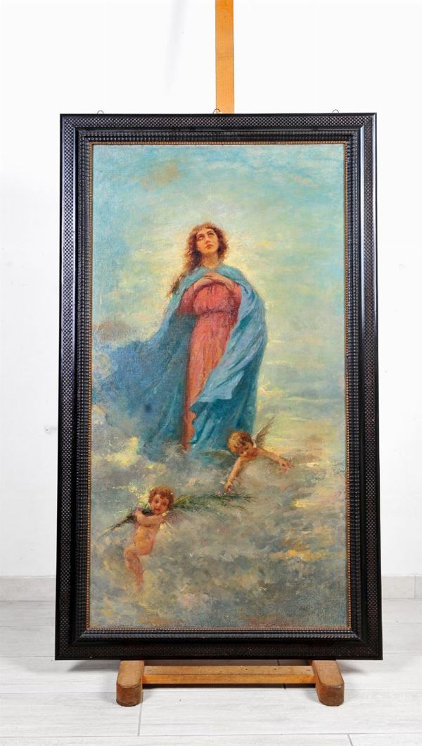 Madonna Assunta con angioletti