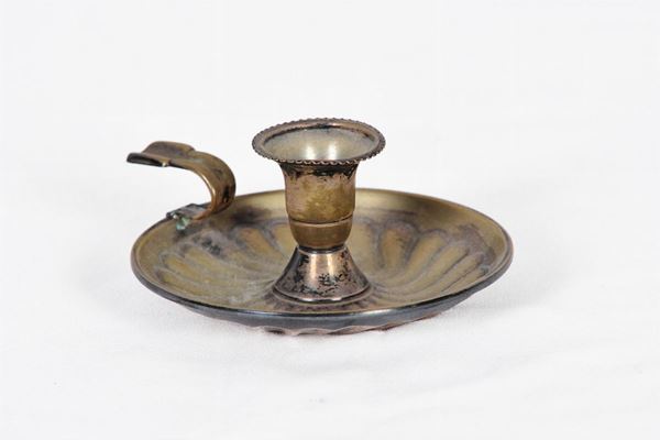 Candle holder in 800/1000 silver
