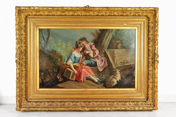 Gallant genre scene