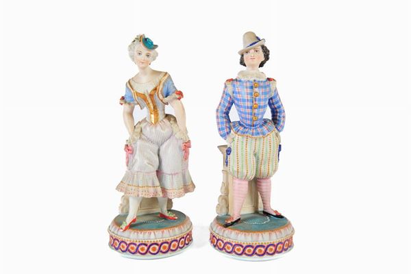 Coppia di personaggi "Lui & lei"