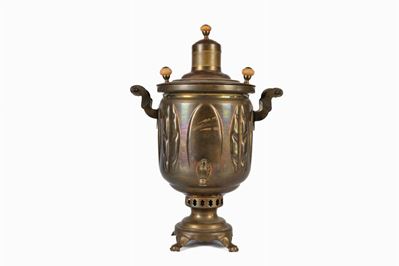 Samovar in Metallo Brunito