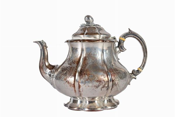 Silver coffee pot