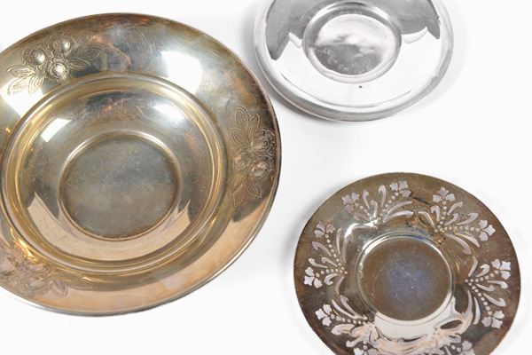 Lot of 5 objects in 800/1000 silver