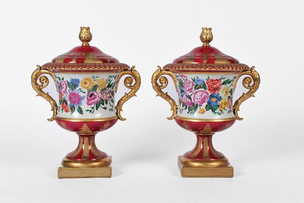 Pair of potiches