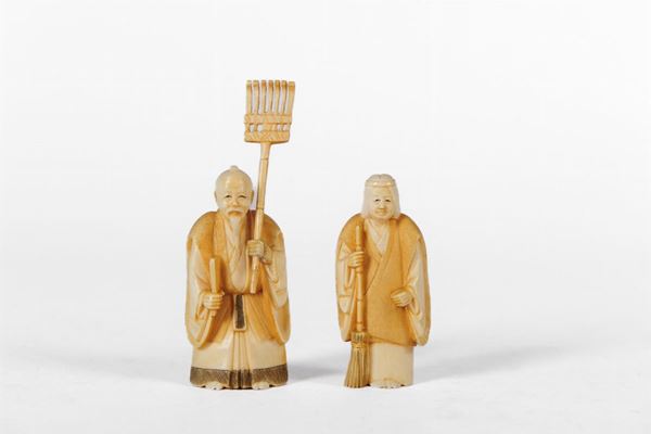 Pair of figures from the popular tradition