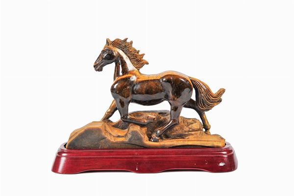 Horse at a trot