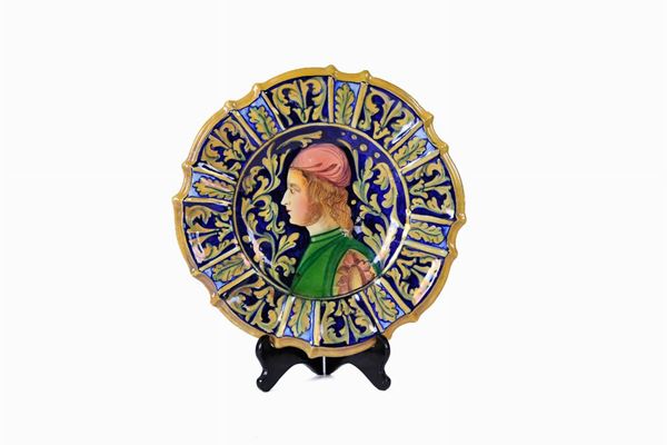 Ceramic plate