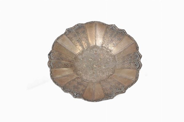 Centerpiece tray in 800/1000 silver