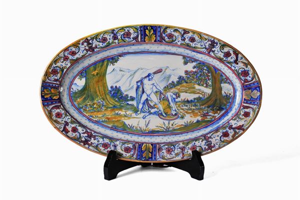 Oval tray