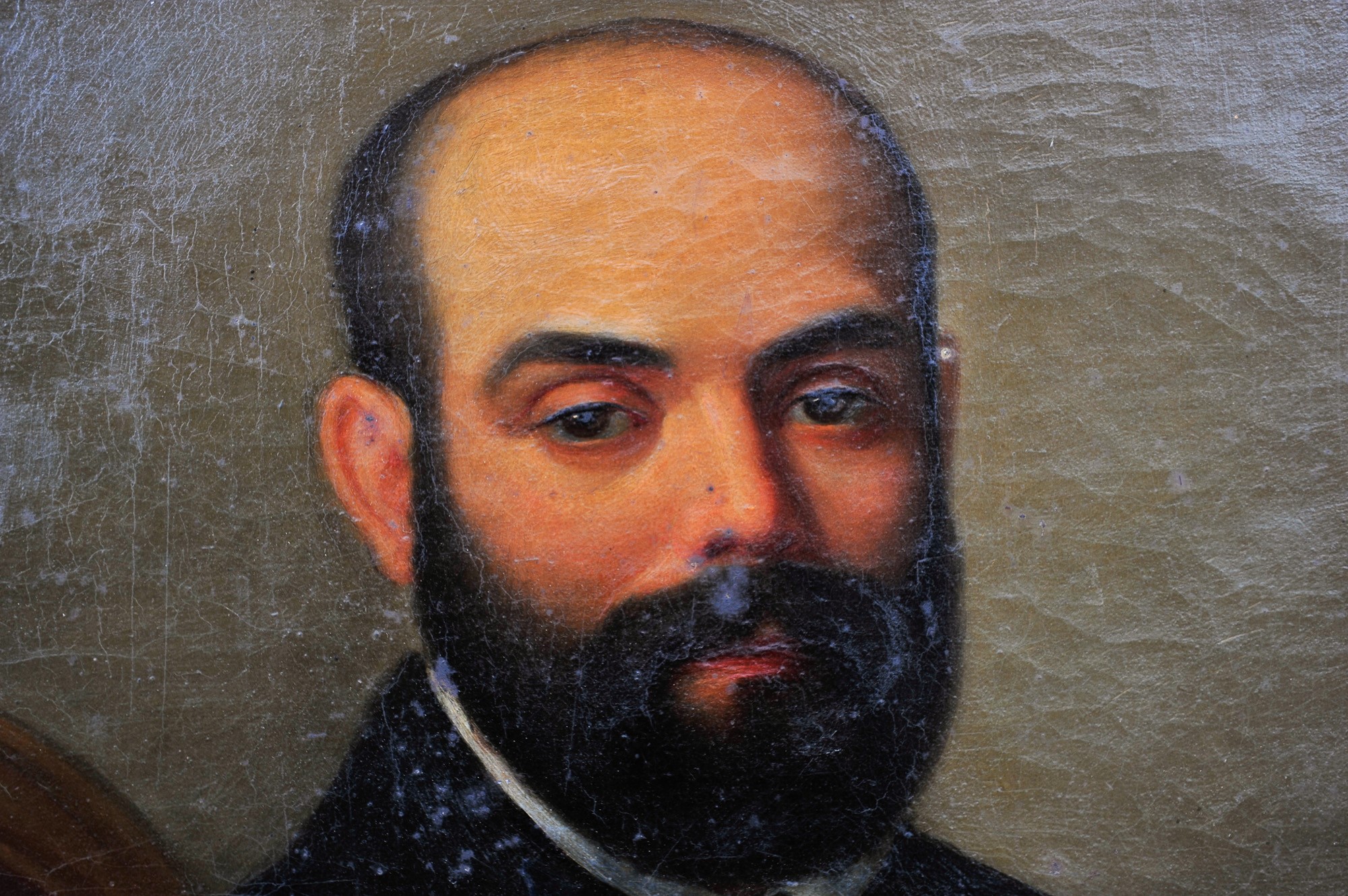 Pittore del XIX Secolo - Ritratto di Gentiluomo