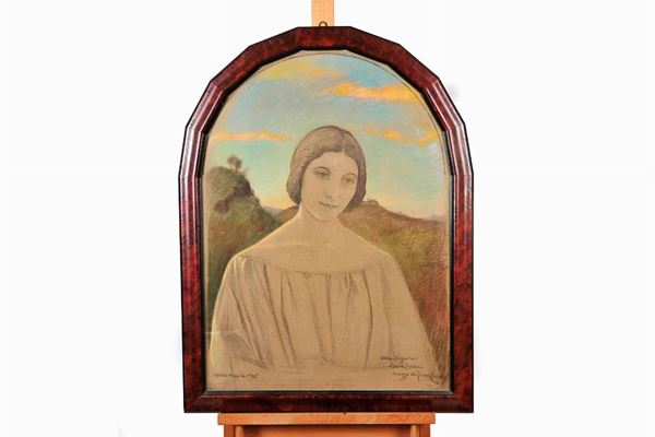 Giuseppe Carosi - Young woman portrait