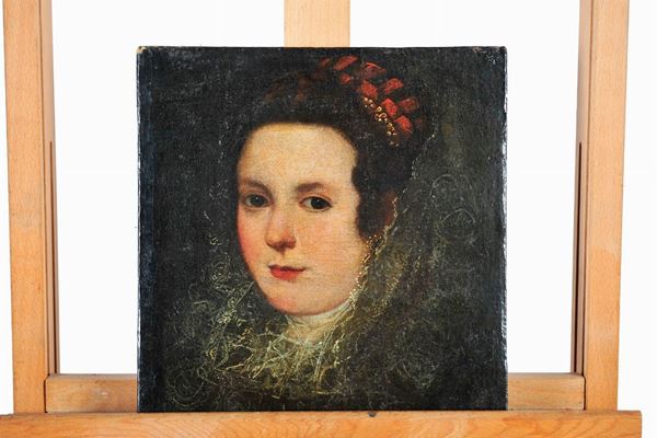 Volto femminile - Cerchia di Frans Pourbus il Giovane