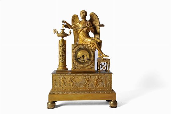 Bronze clock