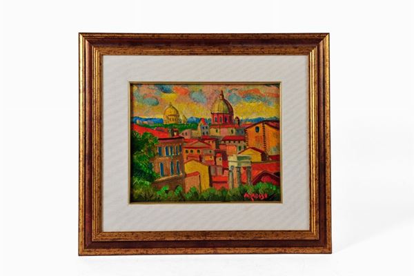Vittorio Paridisi - View of Rome from the Campidoglio