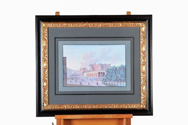 Lot of 2 views of Naples