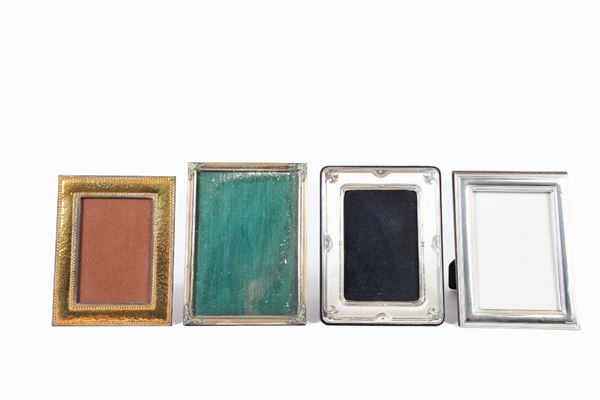 Lot of 8 frames in 800/1000 silver