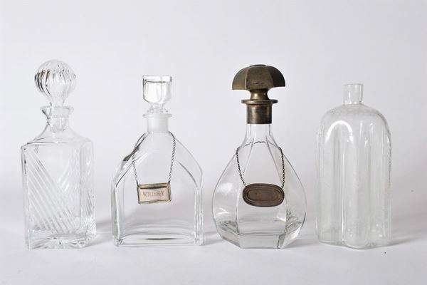 Lot of 4 liquor bottles