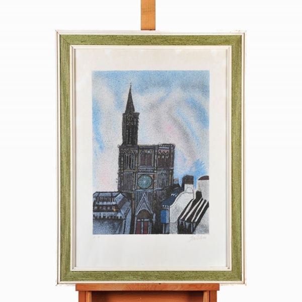 Franco Gentilini - View of the Cathedral