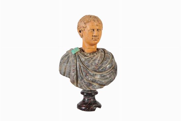 Bust of Roman emperor