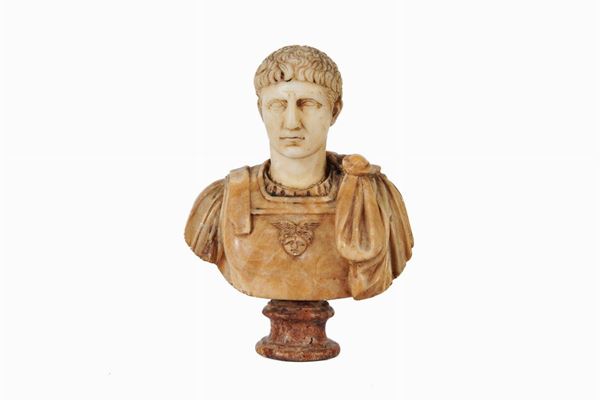 Bust of Roman emperor