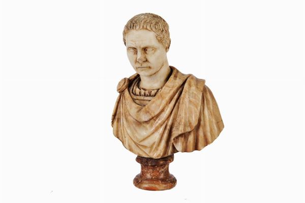 Bust of Roman emperor